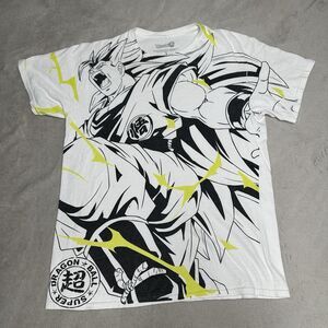 Dragon Ball Z Super TOEI Animation Shirt Goku AOP Lightning Anime Y2K Size M